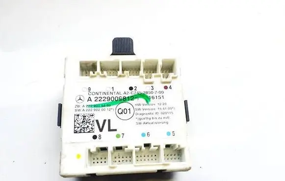 Mercedes-Benz C W205 Door control unit/module a2229009812 a2229015403