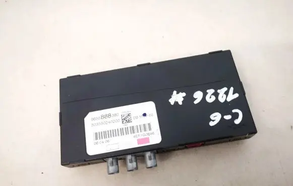 Peugeot 407 Antenna control unit 9655888380 503550240200