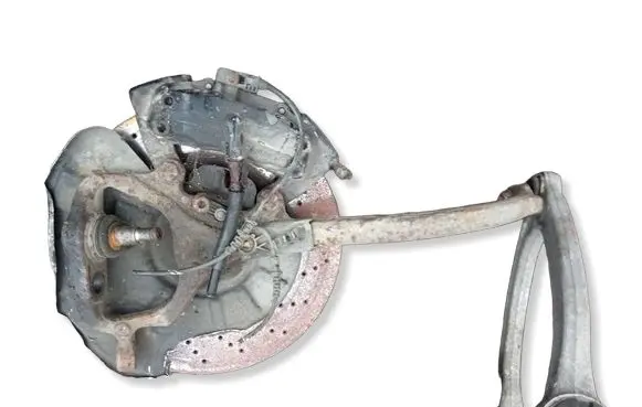 Mercedes-Benz S W220 Front wheel hub spindle knuckle 0000