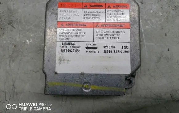 Opel Agila A Airbag control unit/module 5WK43459