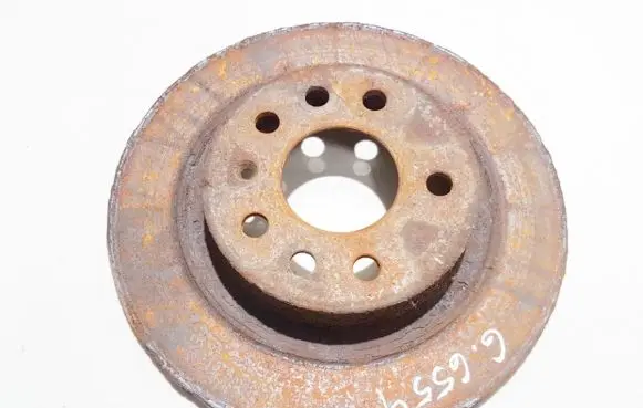 Opel Signum Rear brake disc neventiliuojamas