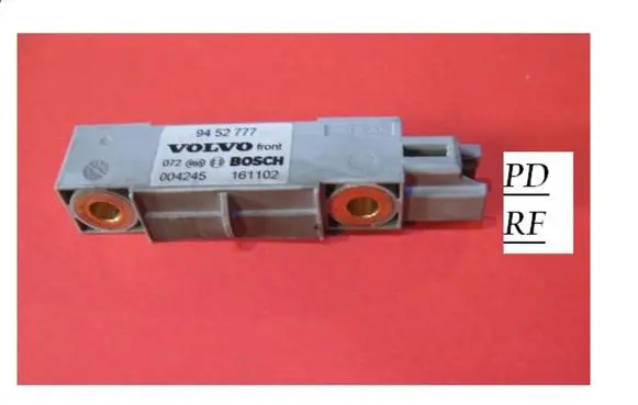 Volvo S60 Airbag deployment crash/impact sensor 9452777 161102