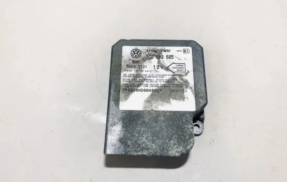 Volkswagen Sharan Airbag control unit/module 1c0909605 5wk43121