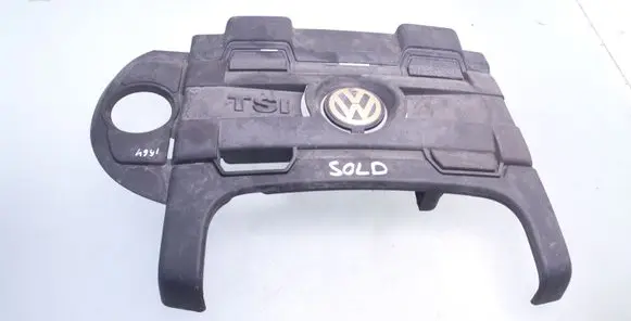 Volkswagen PASSAT B7 Engine cover (trim) 03C103925BF