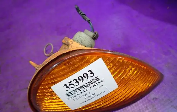 Fiat Seicento/600 Front indicator light 38830748