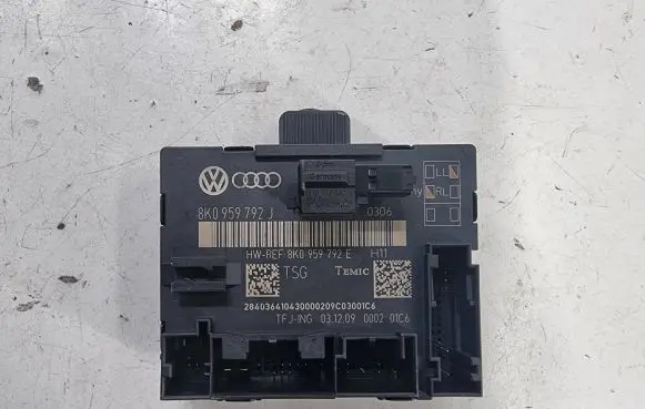 Audi A5 Sportback 8TA Door control unit/module 8K0959792E 1J0973332A 8K0959792J
