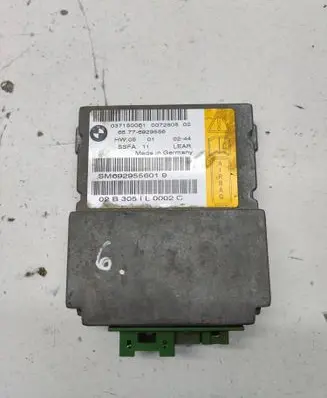 BMW 7 E65 E66 Airbag control unit/module 6929556 65776929556 037150061