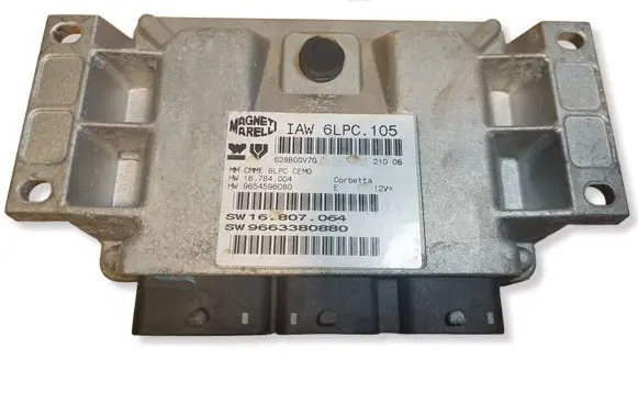 Peugeot 207 CC Engine control unit/module ECU IAW6LPC105 9654596080 9663380880