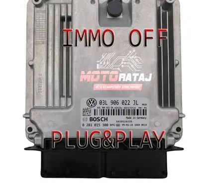 Skoda Superb B6 (3T) Engine control unit/module 03L906022JL 0281015300