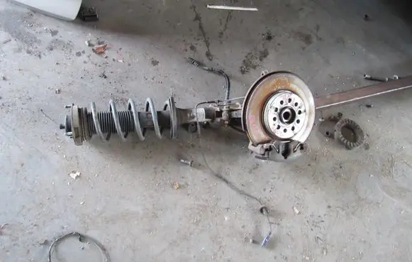MG ZS Front wheel hub spindle knuckle