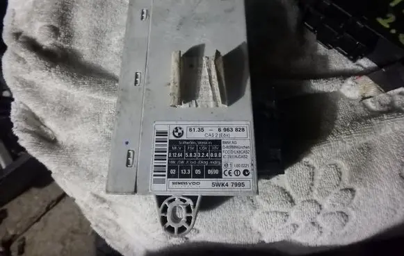 BMW 5 E60 E61 CAS control unit/module 6963828