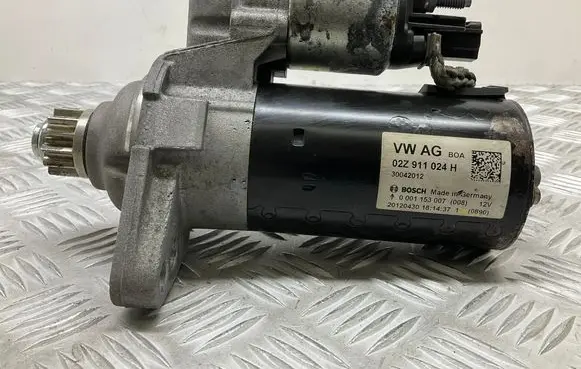 Skoda Superb B6 (3T) Starter motor 02Z911024H