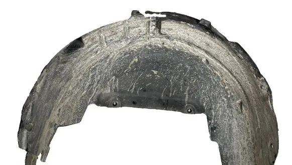 Peugeot 3008 II Rear arch fender liner splash guards 9830342680