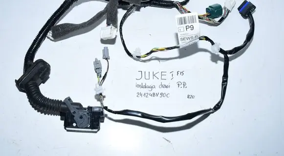 Nissan Juke I F15 Front door wiring loom 24124BV90C