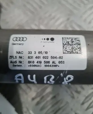 Audi A4 S4 B8 8K Steering wheel axle 8K0419506AL