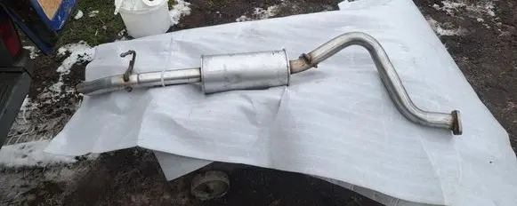 Ford Mustang VI Middle muffler/silencer 5277193