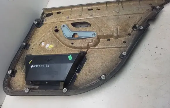 Rear door card panel trim