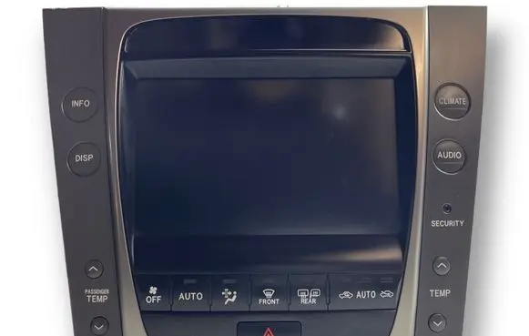 Lexus GS 300 350 430 450H Radio/CD/DVD/GPS head unit 8611130650 192087290 4622001920