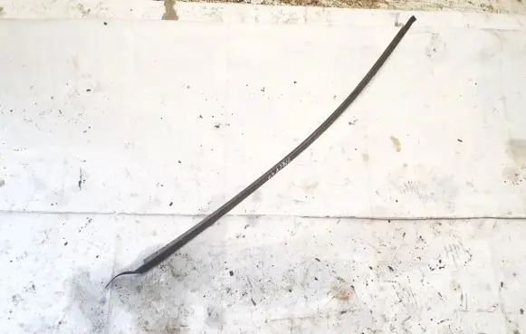 Front door glass trim molding