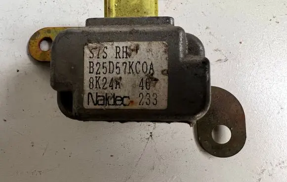 Mazda 323 F Airbag deployment crash/impact sensor B25D57KC0A