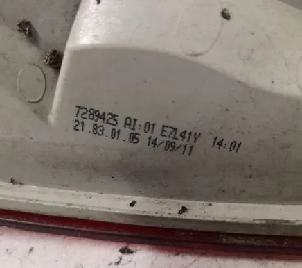 BMW 3 E90 E91 Rear/tail lights 7289425