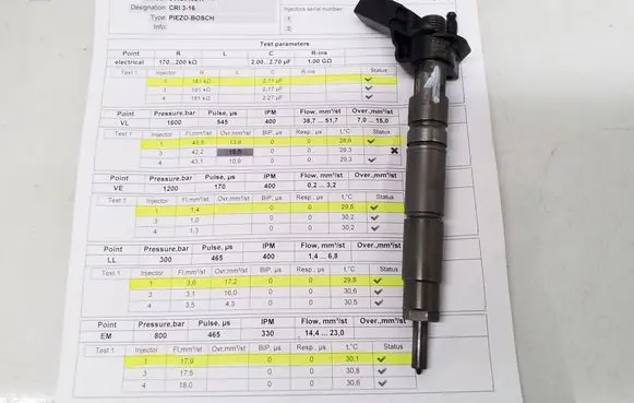 Mercedes-Benz R W251 Fuel injector A6420700487 0445115017