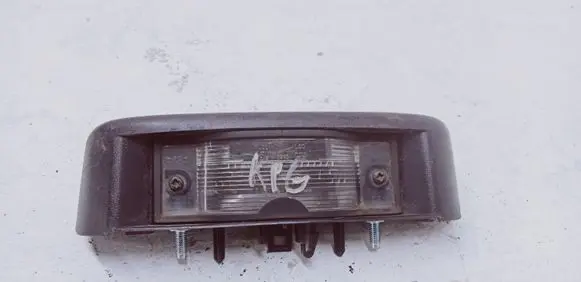 Number plate light