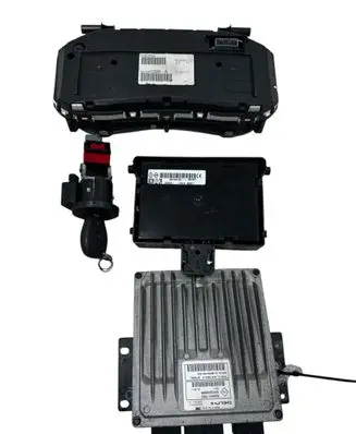 Engine ECU kit and lock set