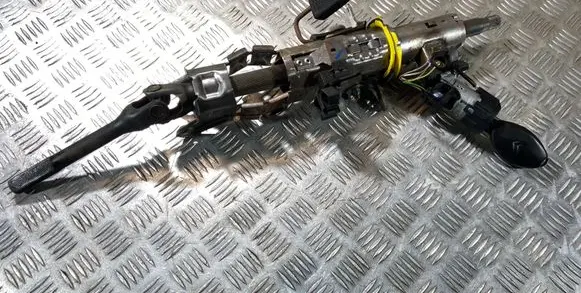 Steering wheel axle set