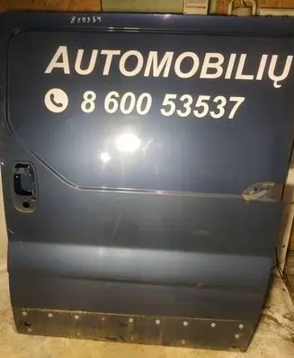 Opel Vivaro Rear door melynos
