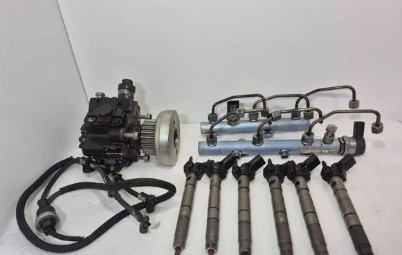 Audi Q7 4L Fuel injection system set 0445010154 0411717 01001368951