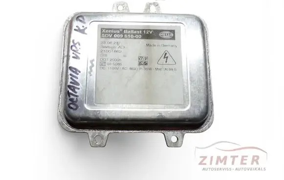 Skoda Octavia Mk2 (1Z) Headlight ballast module Xenon 5DV00961000 5DV009610