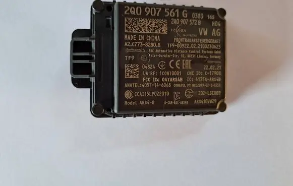 Volkswagen T-Roc Distronic sensor radar 2Q0907561G 2Q0907572B A2C77382808