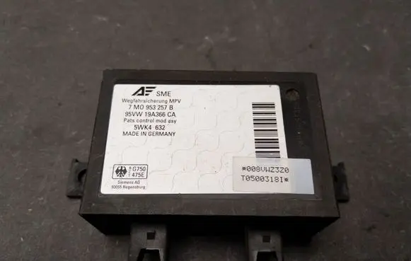 Volkswagen Sharan Immobilizer control unit/module 7M0953257B