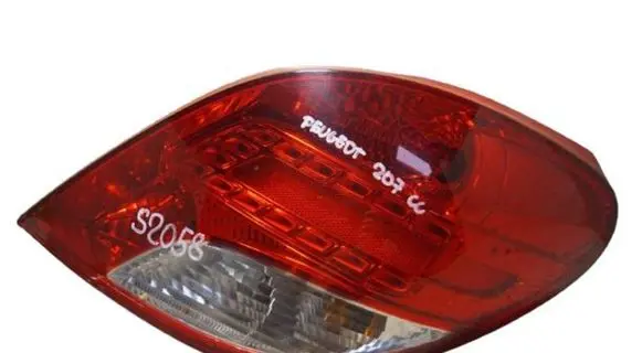 Peugeot 207 Rear/tail lights 9686567180