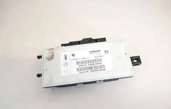 BMW 5 GT F07 Airbag control unit/module 65779280186 6577-9280186