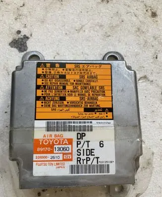 Toyota Corolla Verso E121 Airbag control unit/module 8917013060 2310002510