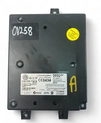 Volkswagen Golf V Bluetooth control unit module 1K8035730B