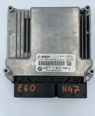 BMW 5 E60 E61 Engine control unit/module 7812500 0281015552