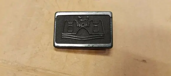 Volkswagen Golf II Fender model badge letters 165853688A