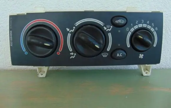 Renault Scenic I Climate control unit 655739W