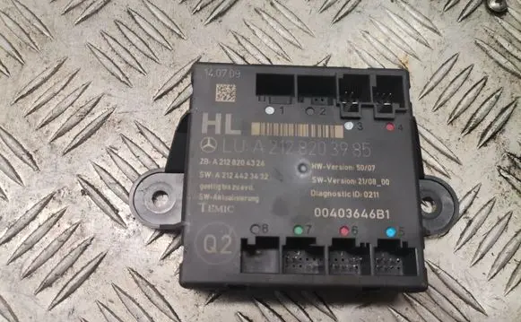 Mercedes-Benz E W212 Door control unit/module 2128203985