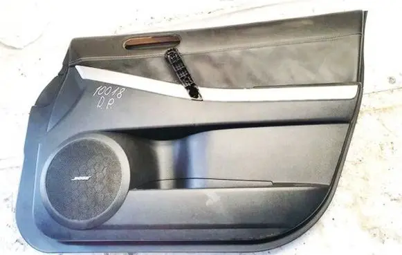Front door card panel trim