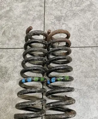 Mercedes-Benz C W204 Set of springs and shock absorbers (Front and rear) 