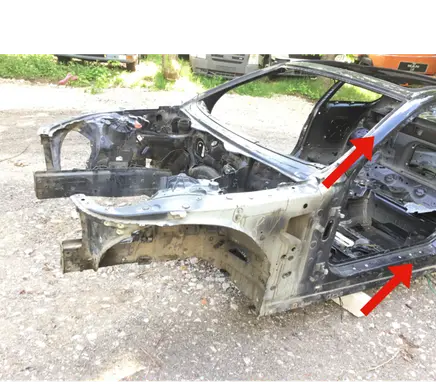 BMW 6 F12 F13 Front quarter panel 