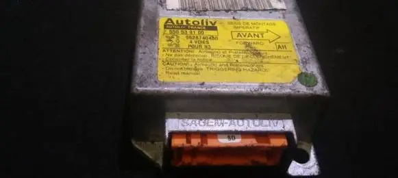 Peugeot 306 Airbag control unit/module 550539100 9628740480