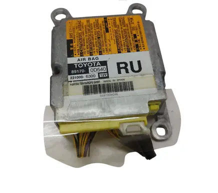 Toyota Yaris Airbag control unit/module 891700D540 2310006300