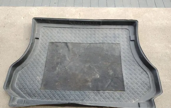 Hyundai Santa Fe Rubber trunk/boot mat liner E857026000PE E857026000