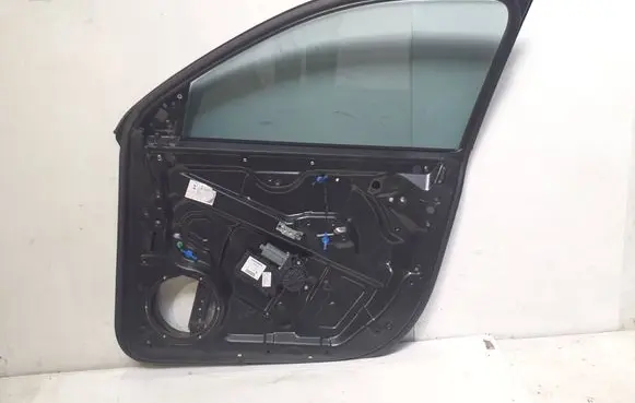 Volkswagen Touareg I Front door window regulator with motor 7L0959792 05070750 7L0959792B