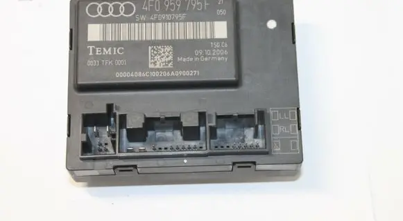 Audi A6 S6 C6 4F Door control unit/module 4F0959795F